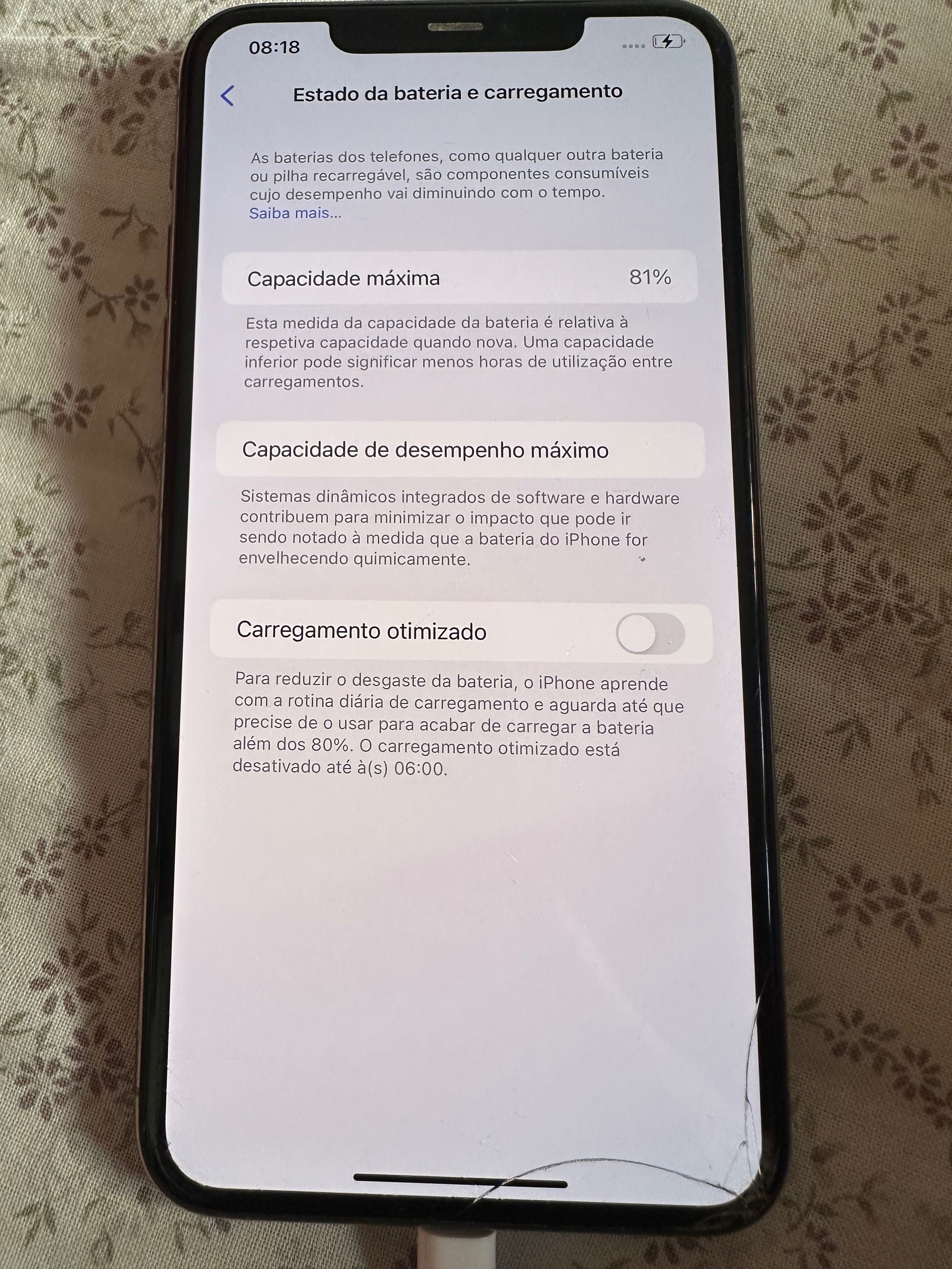iPhone 11 Pro Max 258Gb Usado