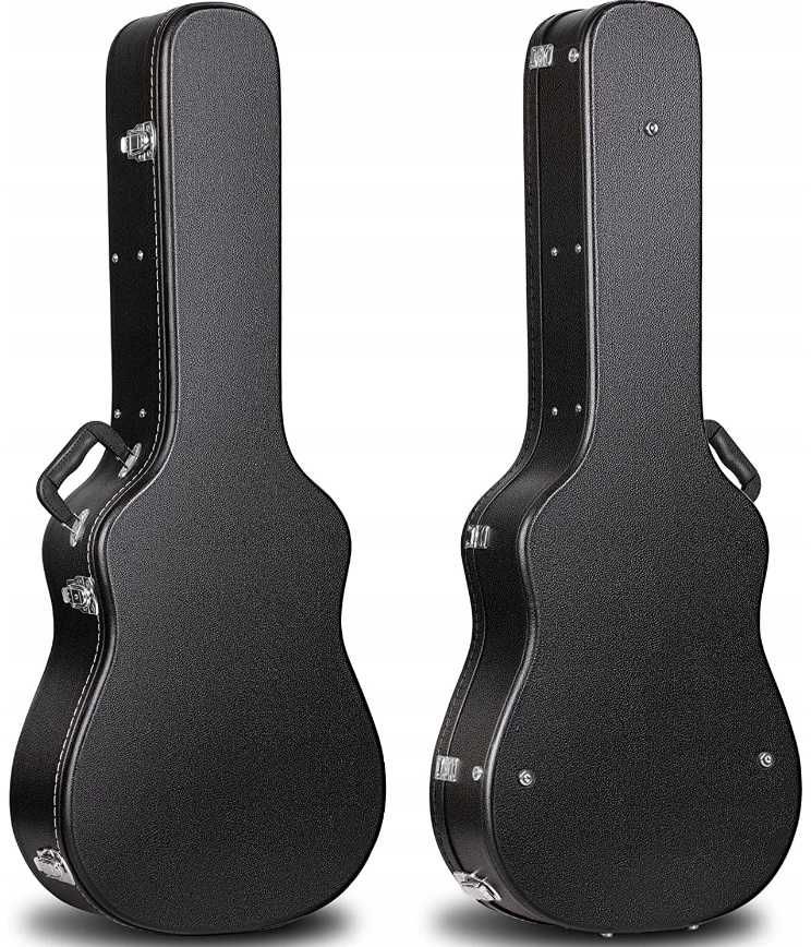 CAHAYA Twardy pokrowiec na gitarę czarny