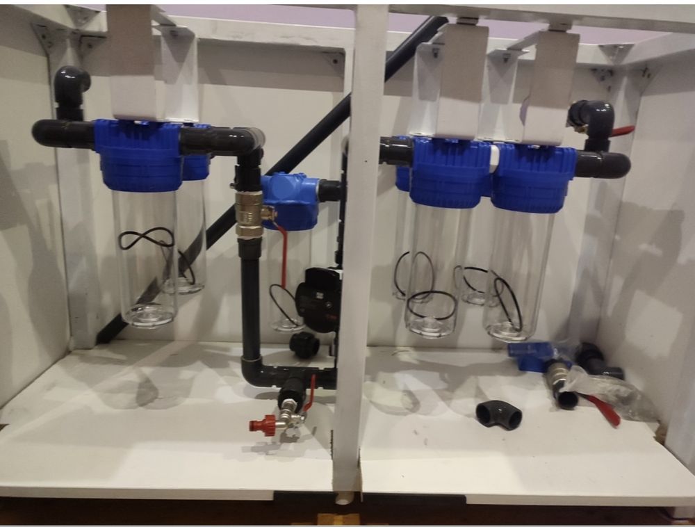 Akwarium 450l z filtrem narurowym caly zestaw.