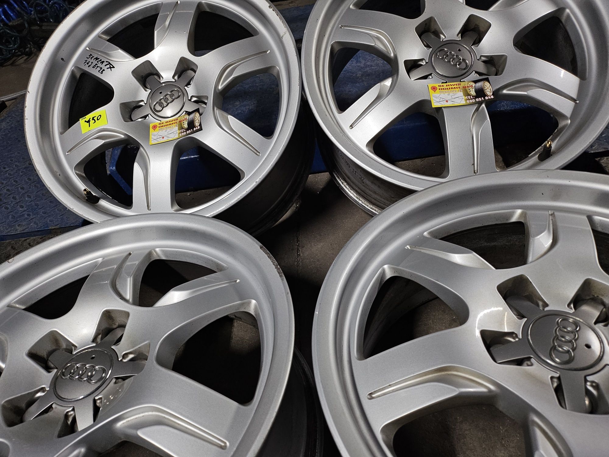 Alufelgi Audi 5x112x17/Montaż/Wysyłka/Gwarancja /