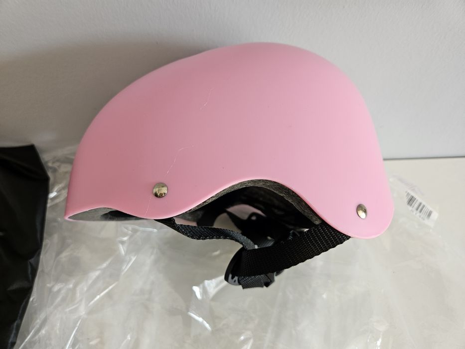 Kask rowerowy Różowy na deskorolkę Rozmiar S Dziecięcy