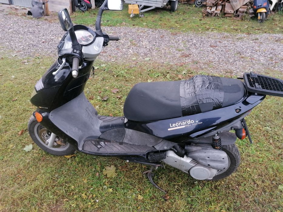 Aprilia Leonardo 125 silnik rotax, plastiki, licznik, lampy, lagi