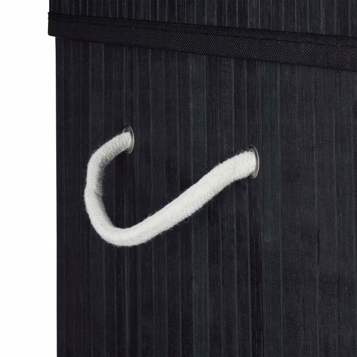 kosz na pranie relaxdays 95l czarny