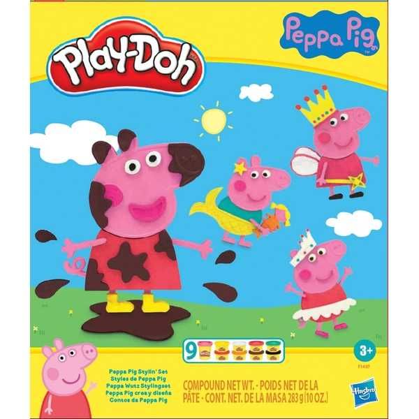 Ciastolina Playdoh Świnka Peppa Pig Zestaw do sylizacji Błotnista Pepa