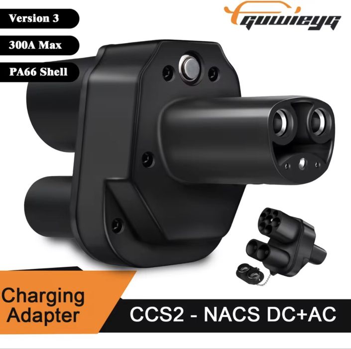 Перехідник GUWIEYG CCS2 + Type 2для Tesla 3 S X Y Адаптер