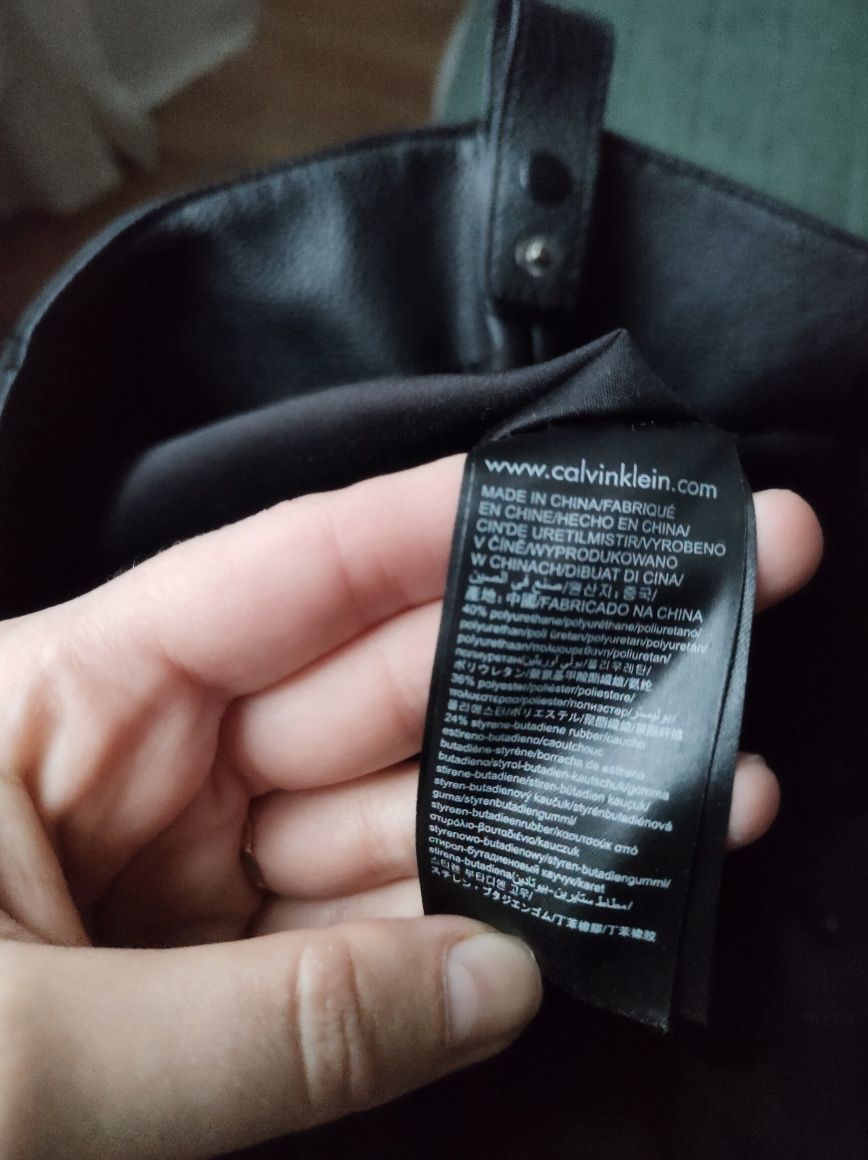 Calvin Klein Jeans torebka czarna duża