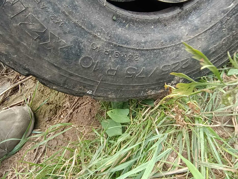Opony 225/75R10 Michelin wózek widłowy Linde Still Hyster Toyota