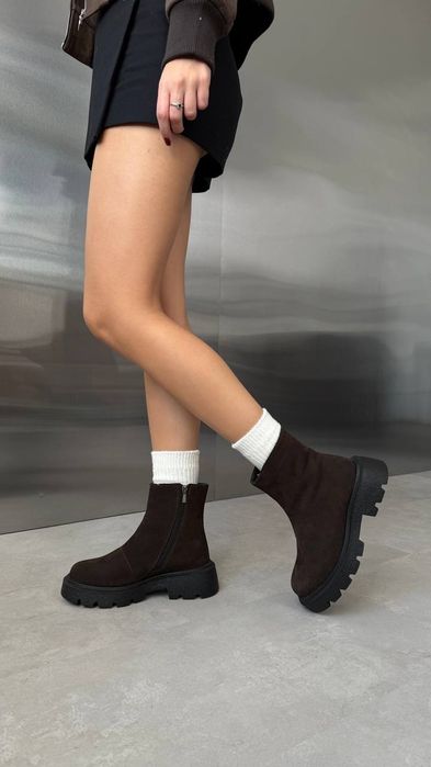 Стильні зимові челсі