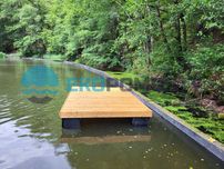 OD RĘKI - Pomost pływający, platforma pływająca, tratwa 3x2m modrzew