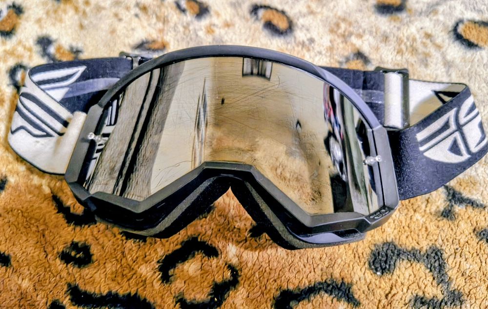 Gogle/okulary do kasku Fly Racing Zone