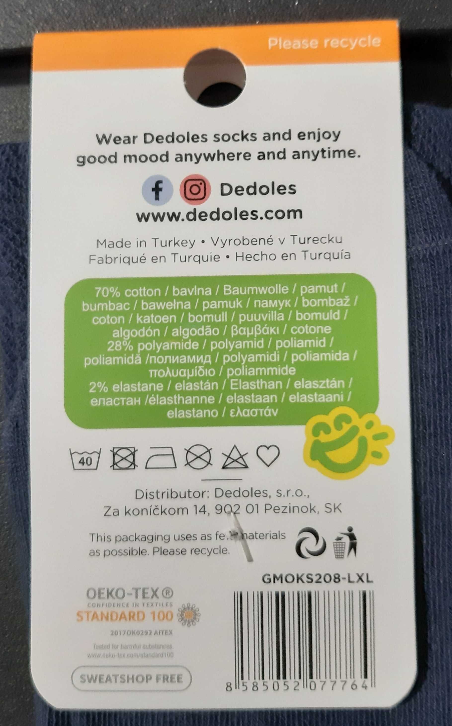 Dedoles - nadkolanówki Biedronki & maki, rozmiar: L/XL