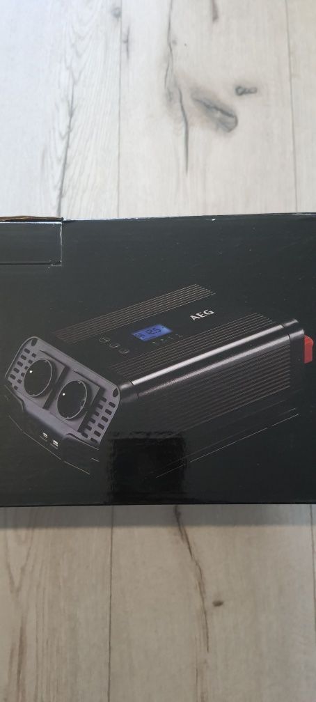 Nowa Przetwornica Aeg 10059- 12V/230V 600W/1200W