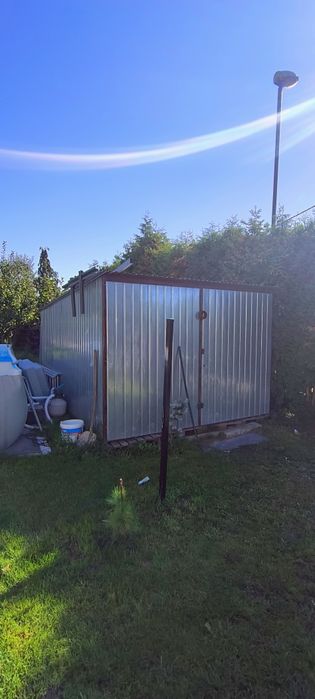 Garaż blaszany blaszak Ocynk 3x5m - dostępny
