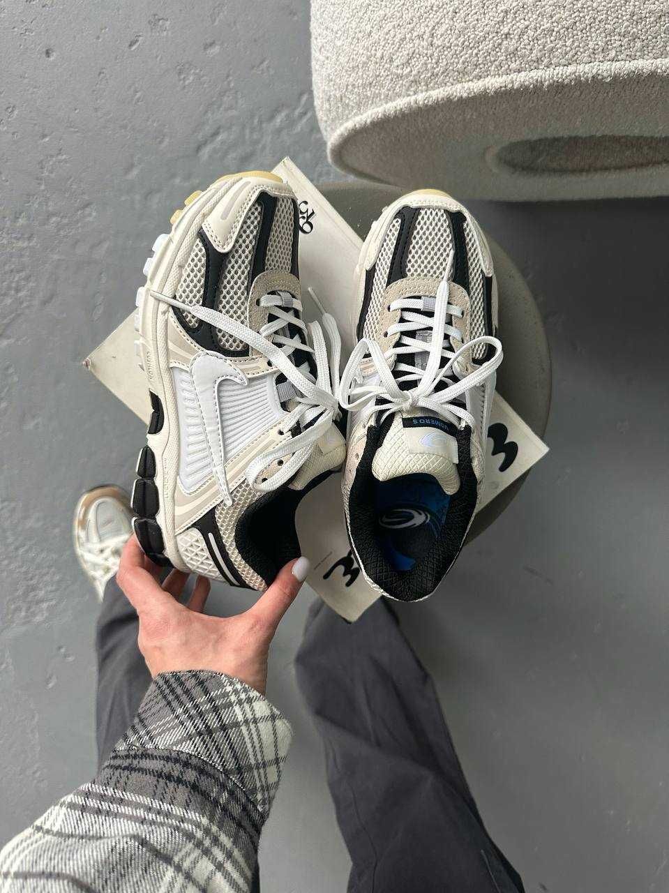 Кросівки Nike Zoom Vomero 5 Beige Black / кроси Найк Зум Вомеро 5 беж
