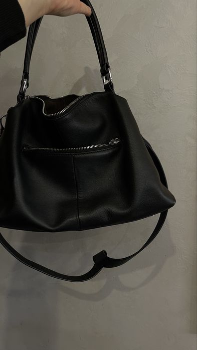 Шкіряна жіноча сумка