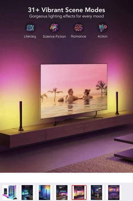 світлові панелі Govee RGBIC TV Light Bar