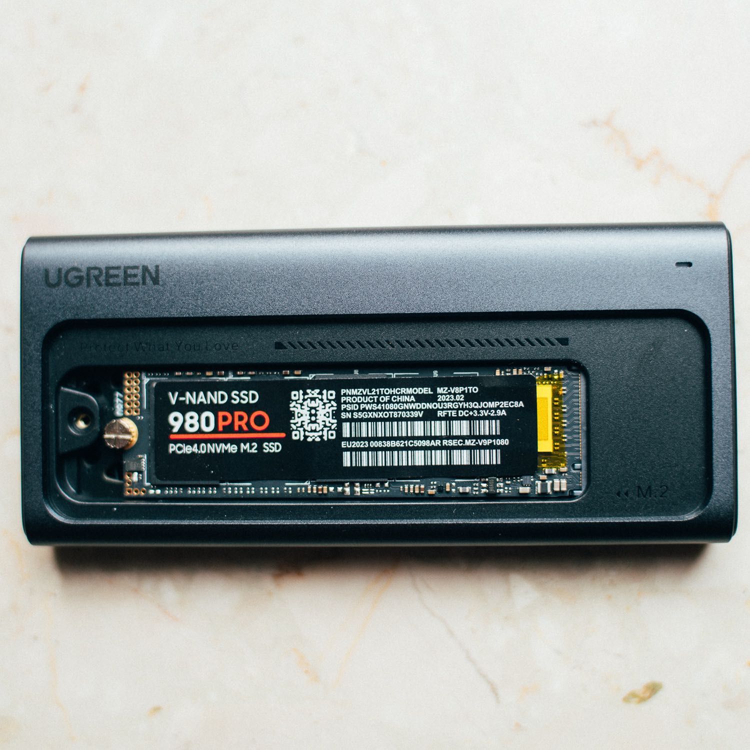 UGREEN 4TB NVME M.2 SSD 40Gbps Dysk Zewnętrzny