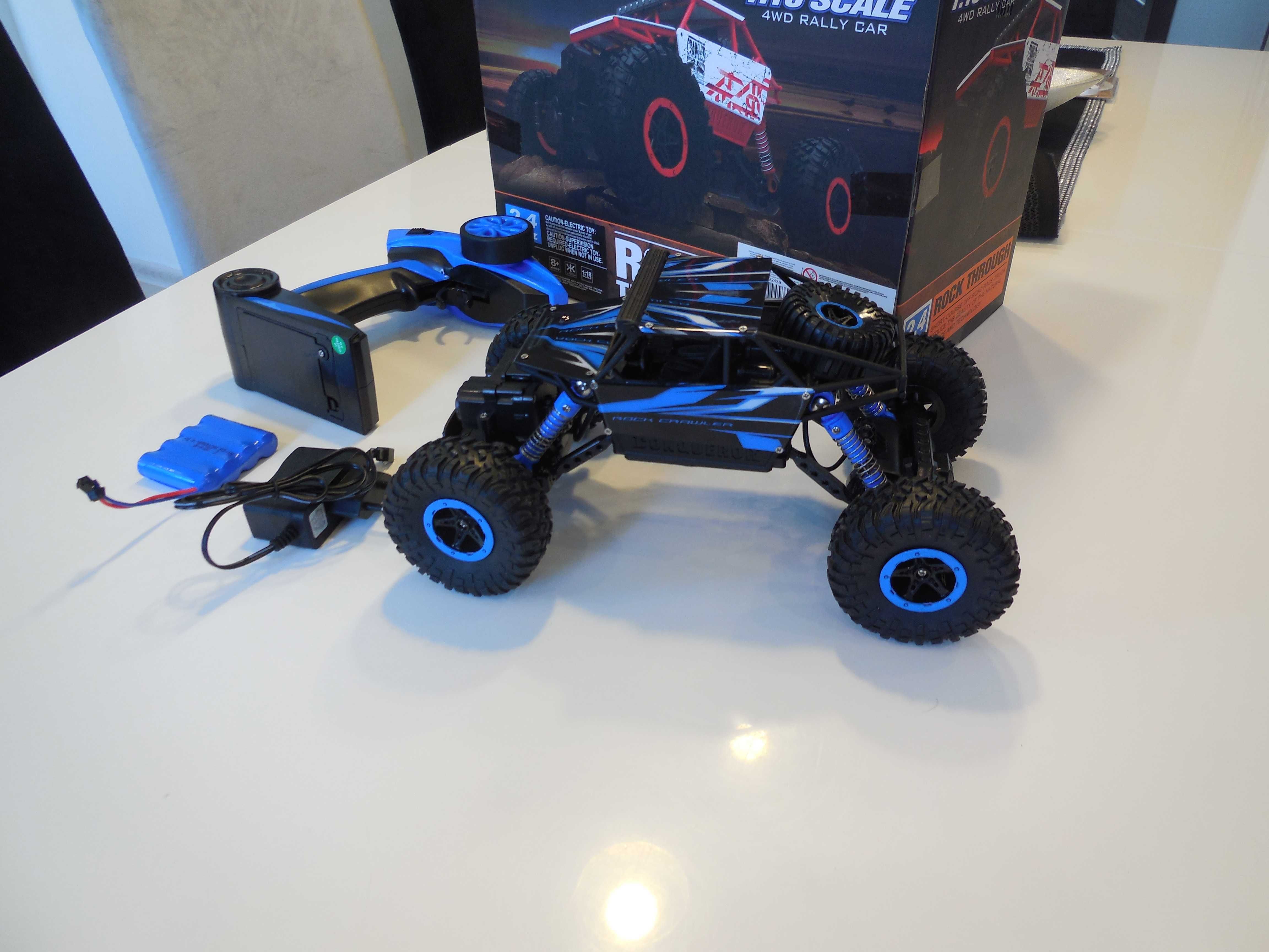 Samochód RC Rock through  Crawler 1:18 4WD 2.4GHz akumulator