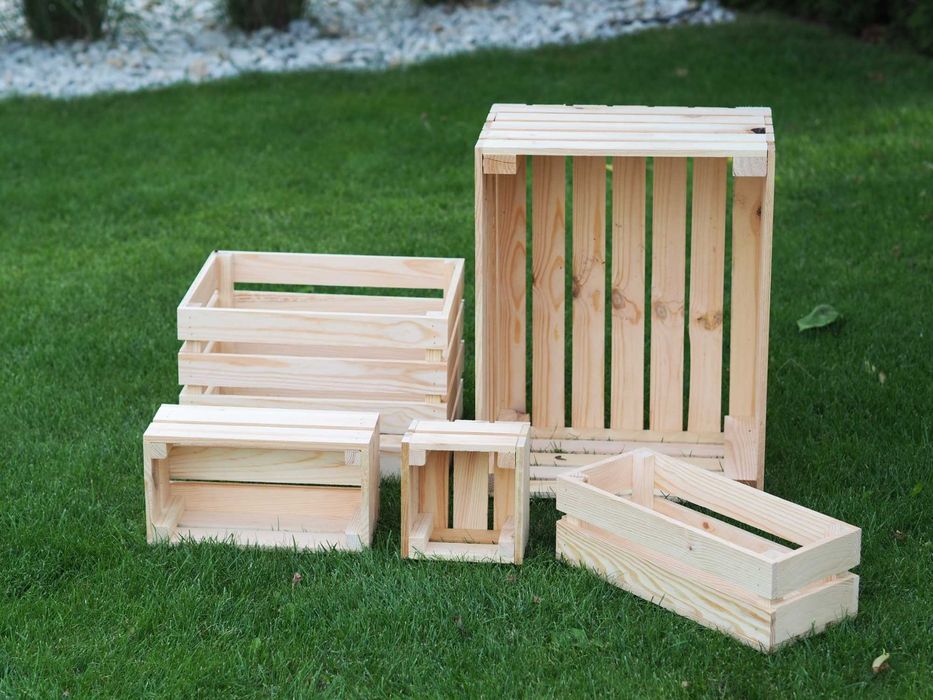 Skrzynka drewniana 50x40x30