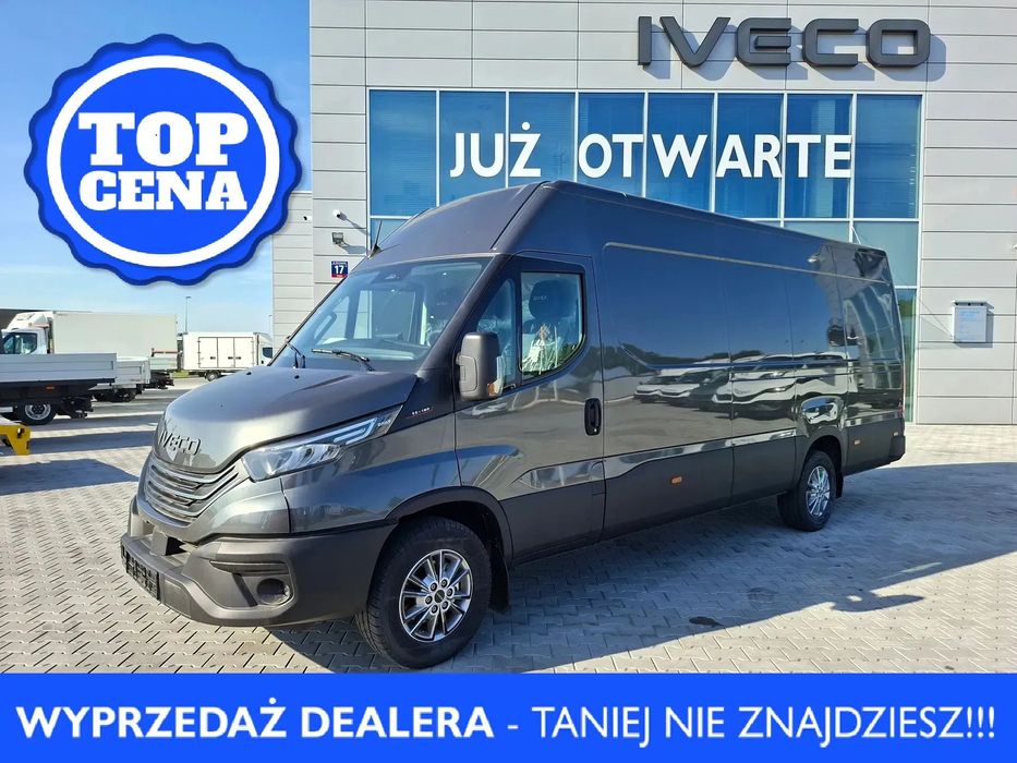 Iveco Daily FULL WYPAS w cenie standardu, kubatura 16m3  WERSJA FULL WYPAS,metalizowany kolor,xenon,hak,wzmocnione zawieszenie