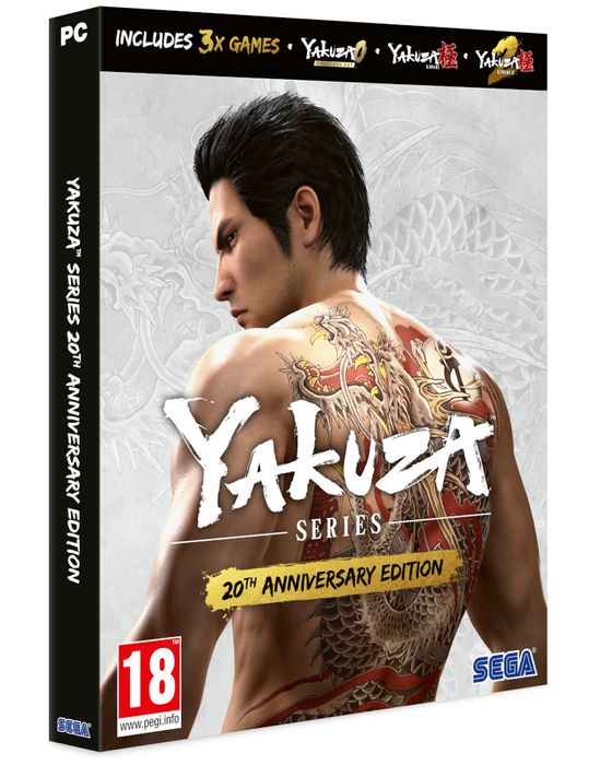 Yakuza 20th Anniversary Edition (PC) Gra nowa w folii