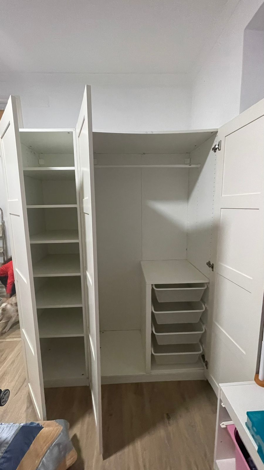 guarda roupa semi novo