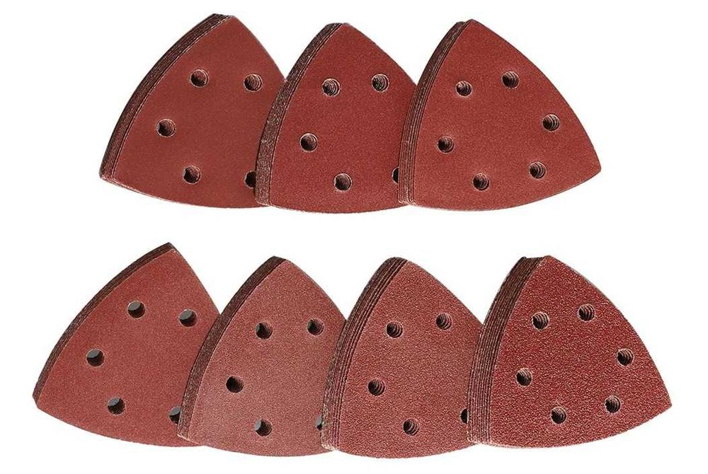 Papier ścierny trójkątny 64 sztuki P60-P400 STEBRUAM