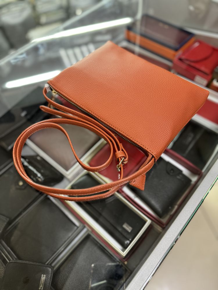Женская сумка кросс боди David Jones черная из экокожи CM6784
