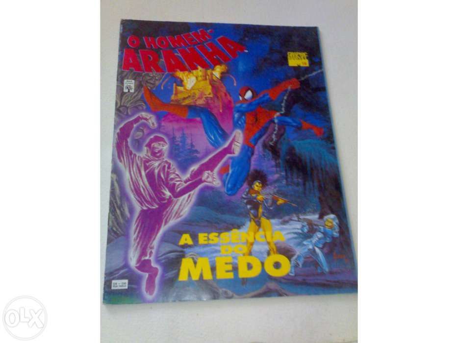 Coleção Graphic marvel de 1 a 4 entre outros. ano 1990