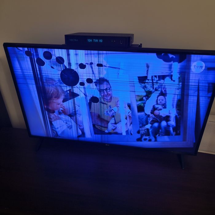 Telewizor LG uszkodzona matryca