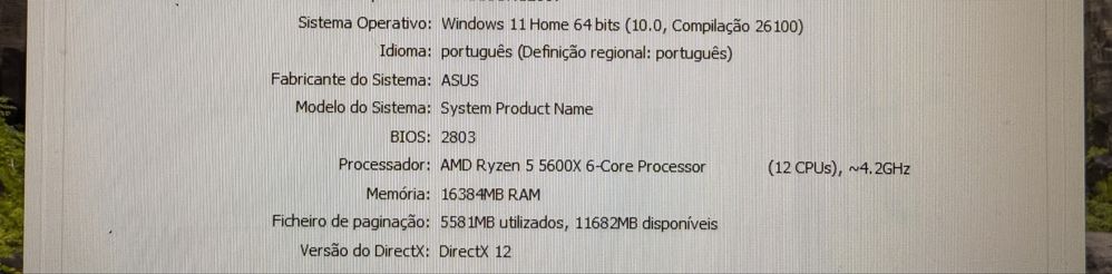 Computador Gamer (RTX 3060) + 2 Monitores