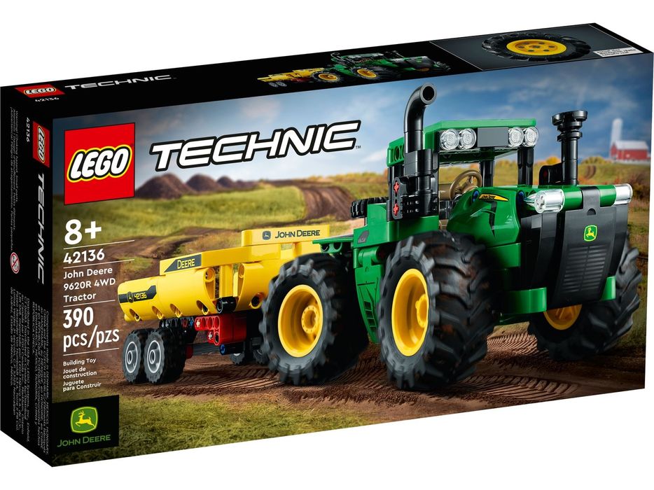 LEGO® 42136 Technic - Traktor John Deere 9620R 4WD