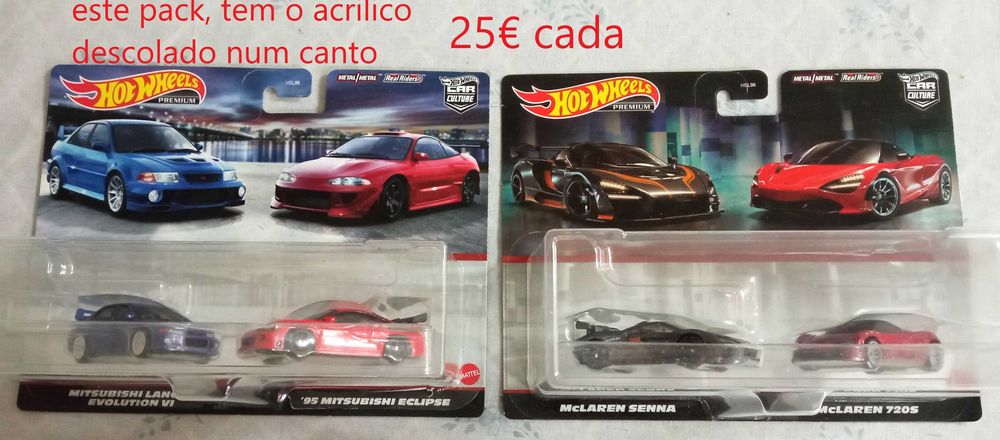 Hot Wheels - Packs-2 premiuns