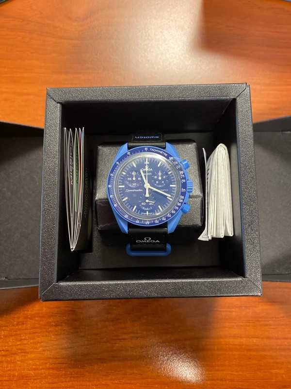 Omega x Swatch SO33N100 Mission to Neptune - Nowość 2025
