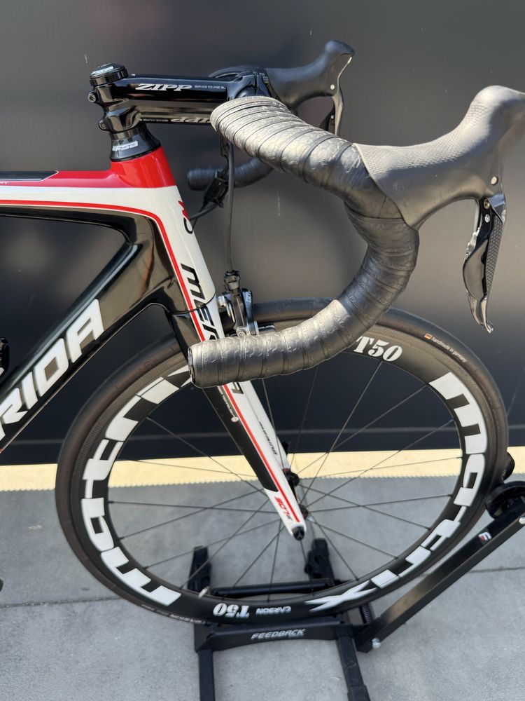 Merida Reacto 907E shimano ultegra di2, jak scultura