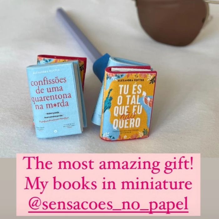 Toppers para lápis ou caneta com livros personalizados, de 3,5€
