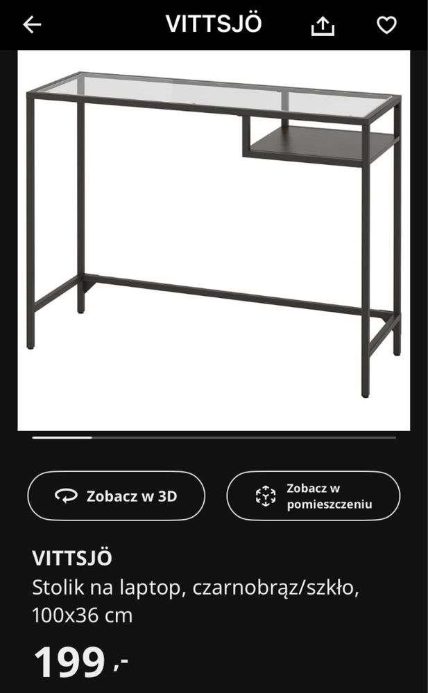 Toaletka/konsolka