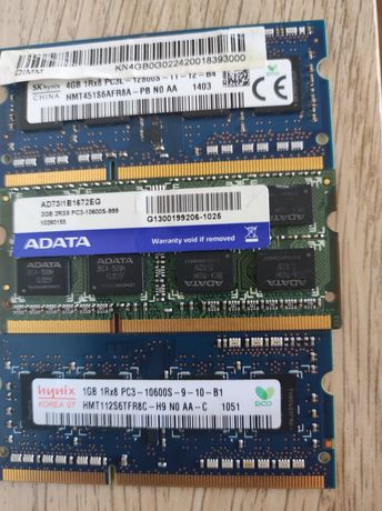 Kości pamięci do laptopa DDR3