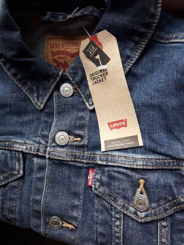 Женская куртка Levi's. Оригинал. Жакет. Джинсовка. Пиджак джинсовый