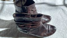 Trzewiki buty kozaczki na obcasie