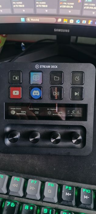 Stream deck+ nowy