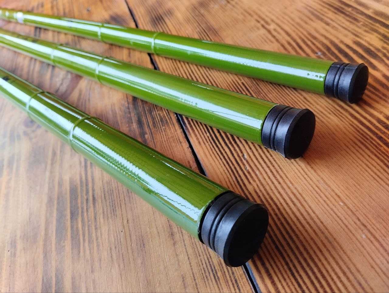 поплавочна вудка, удочка в зборі безкільцева Bamboo + Мотовило