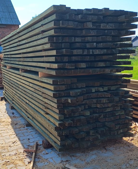Więźba dachowa impregnowana transport drewno konstrukcyjne tartak wywi