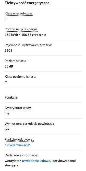 Sprzedam lodówkę/chłodziarkę