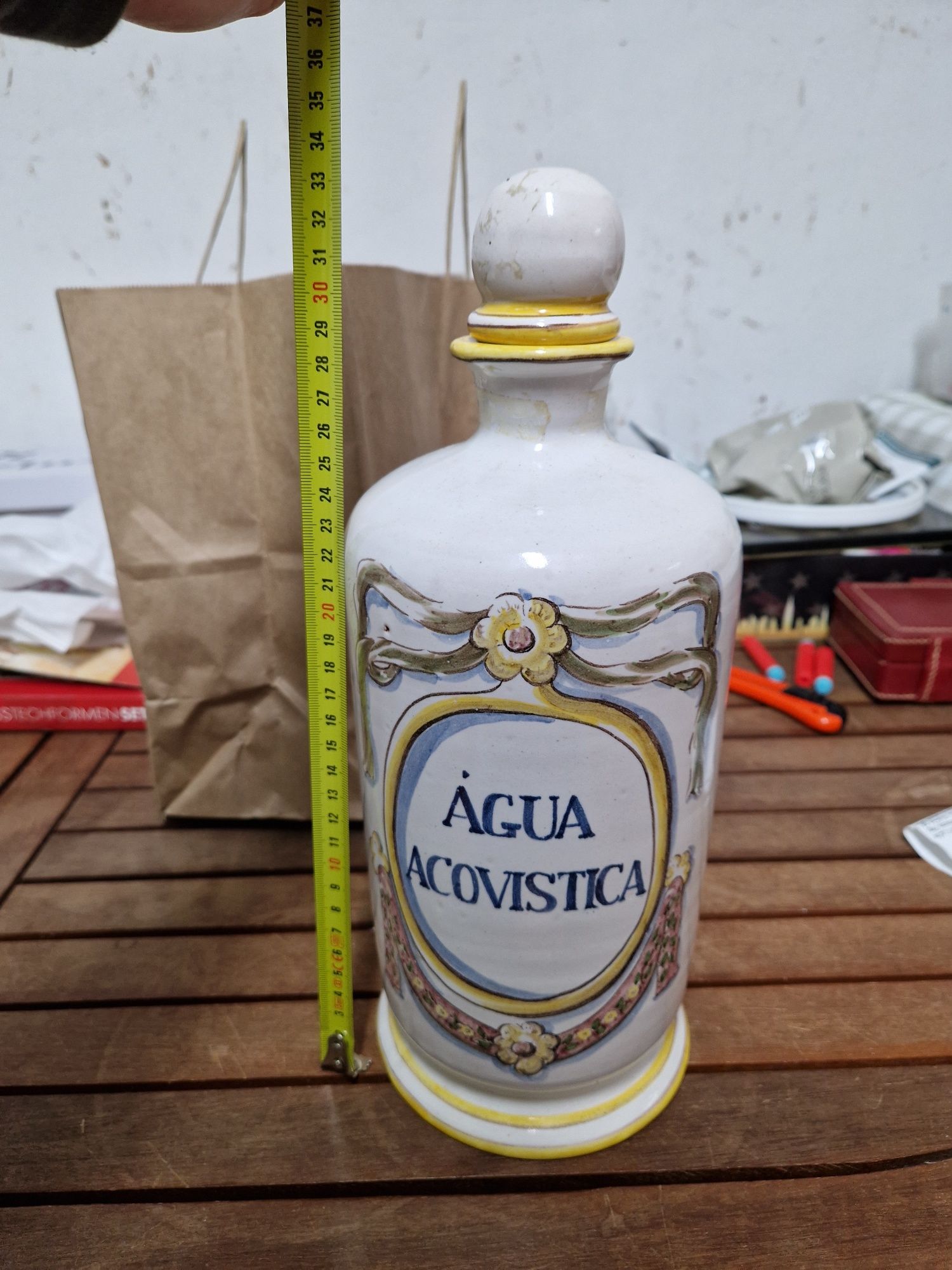 Grande faiança farmácia numerada