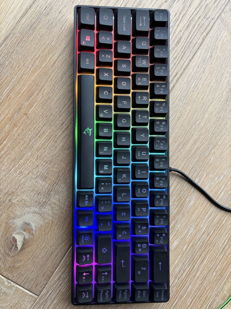 Klawiatura + Myczka gamingowa