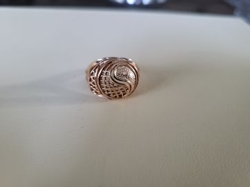 Złoty pierścionek vintage retro złoto próby 583 waga 5,92g