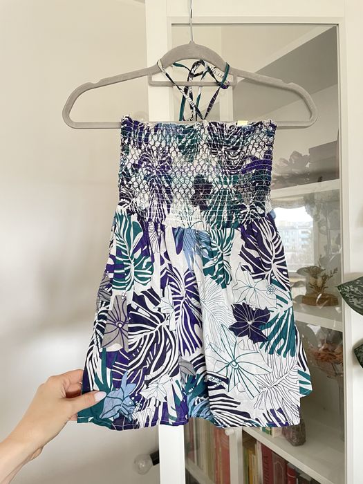 Letnia bluzka Reserved odkryte ramiona S 100% bawełna