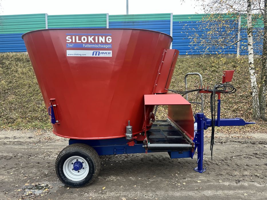 Wóz Paszowy Paszowóz Siloking 7m3