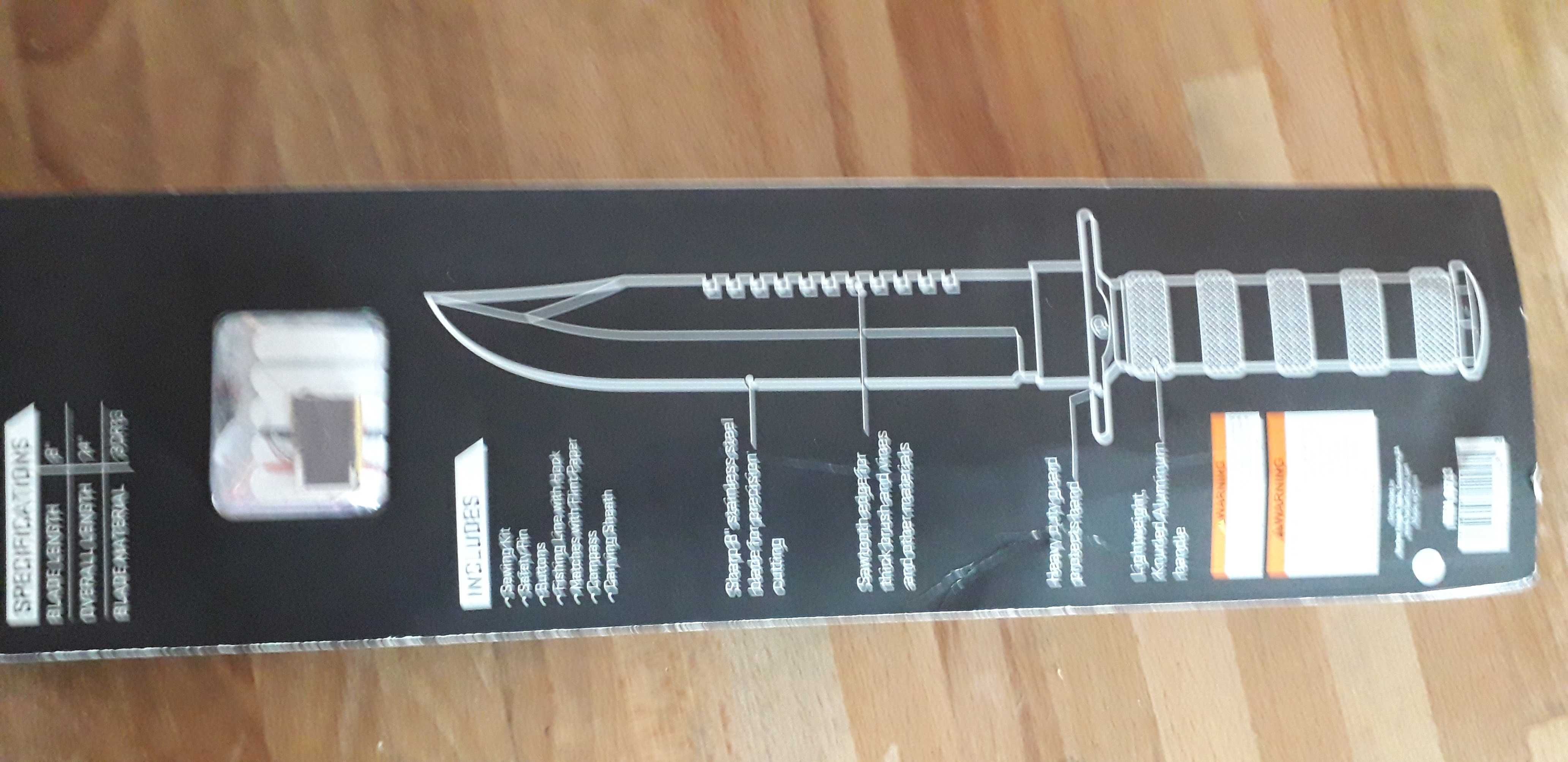 Nóż myśliwski, surviwalowy